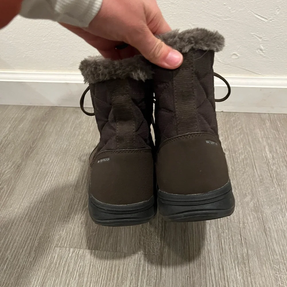 Columbia Ice Maiden Brown Winter Boots - Picture 4 of 5